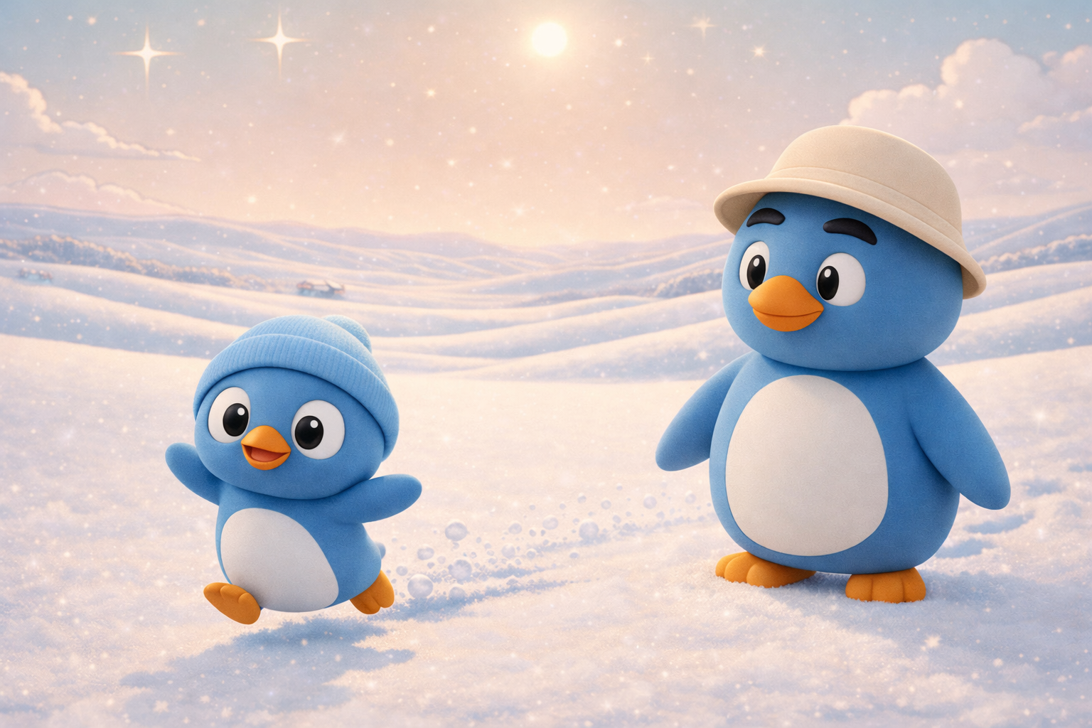 企鵝關注日 · Penguin Awareness Day poster