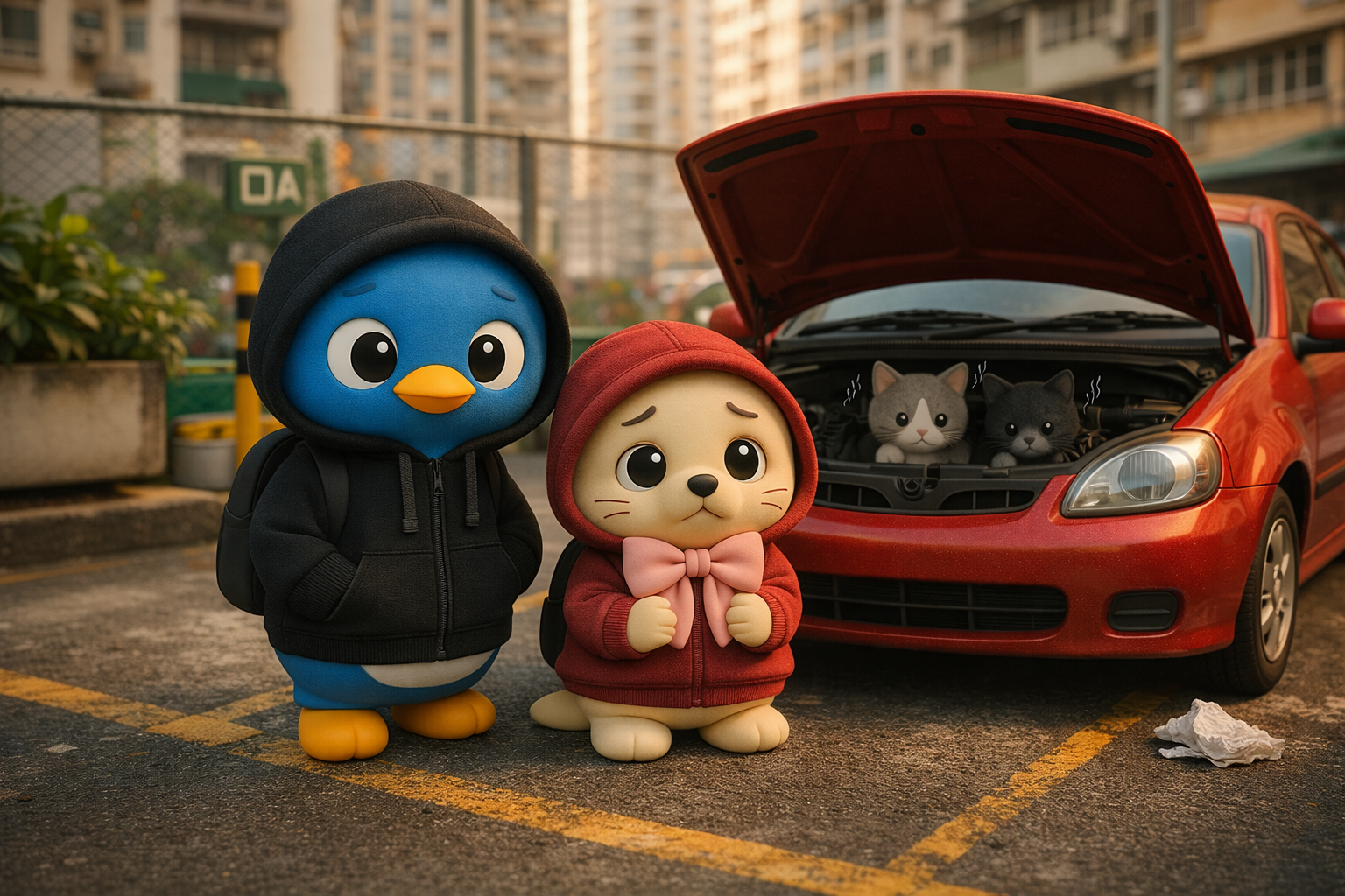 寒風刺骨下的浪浪 · Strays in the Bitter Cold poster